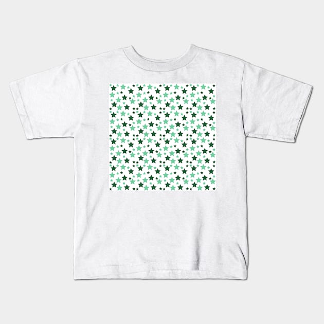 Pattern Start Kids T-Shirt by Rizaldiuk